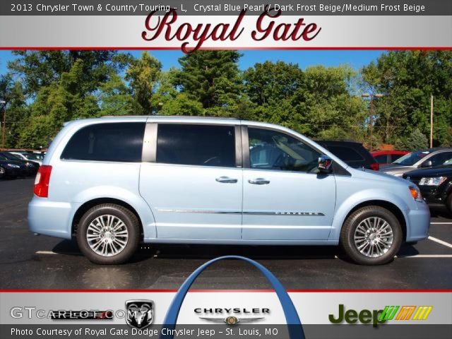 2013 Chrysler Town & Country Touring - L in Crystal Blue Pearl