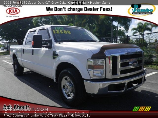 2008 Ford F250 Super Duty XLT Crew Cab in Oxford White