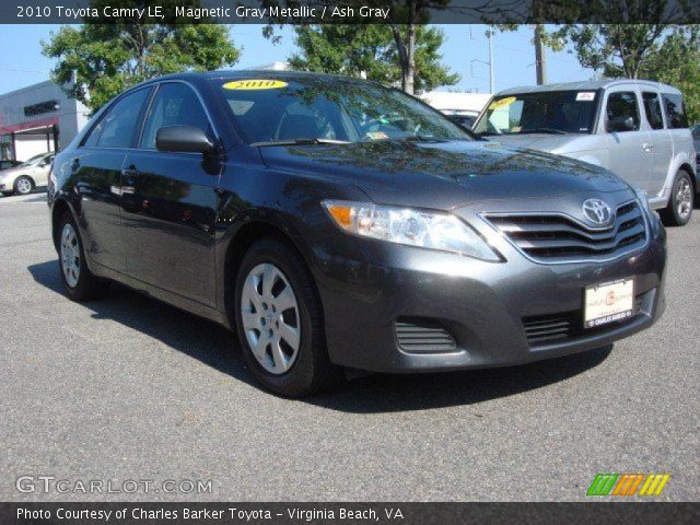 2010 Toyota Camry LE in Magnetic Gray Metallic