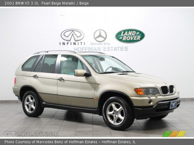 Pearl silver bmw x5