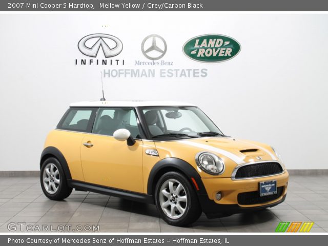 2007 Mini Cooper S Hardtop in Mellow Yellow