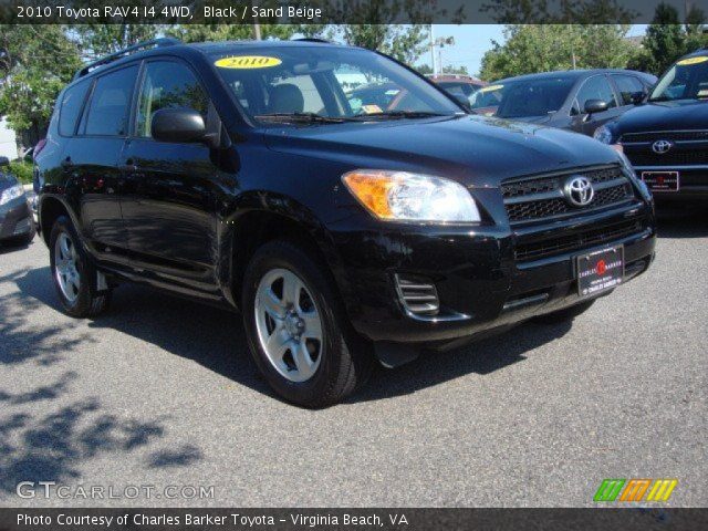 2010 Toyota RAV4 I4 4WD in Black