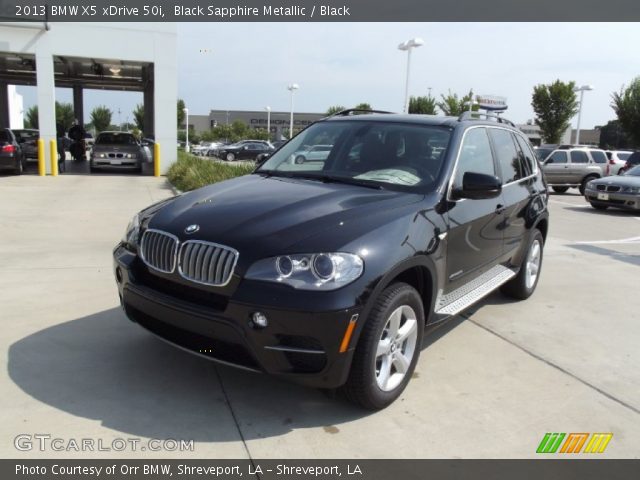 2013 BMW X5 xDrive 50i in Black Sapphire Metallic