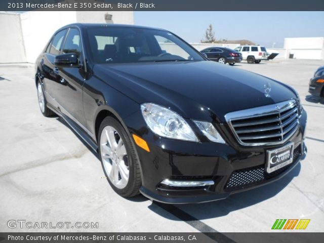 2013 Mercedes-Benz E 350 Sedan in Black
