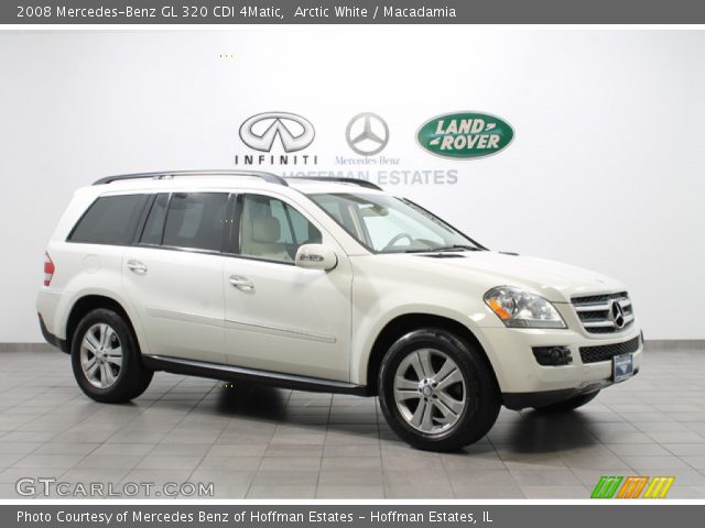 2008 Mercedes-Benz GL 320 CDI 4Matic in Arctic White