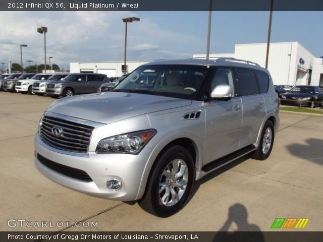2012 Infiniti QX 56 in Liquid Platinum