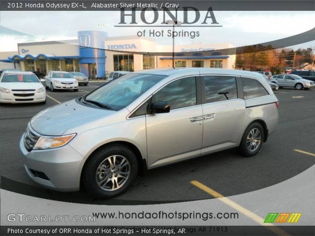 2012 Honda Odyssey EX-L in Alabaster Silver Metallic