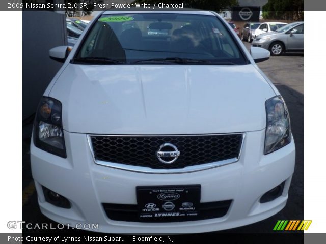 2009 Nissan Sentra 2.0 SR in Fresh Powder White