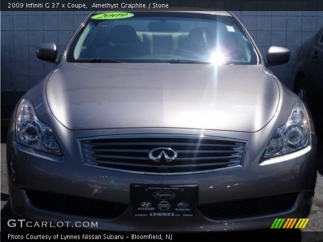 2009 Infiniti G 37 x Coupe in Amethyst Graphite