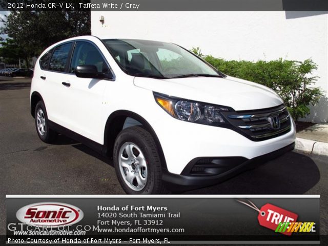 2012 Honda CR-V LX in Taffeta White