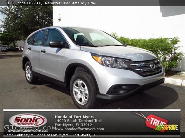 2012 Honda CR-V LX in Alabaster Silver Metallic