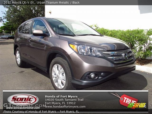 2012 Honda CR-V EX in Urban Titanium Metallic