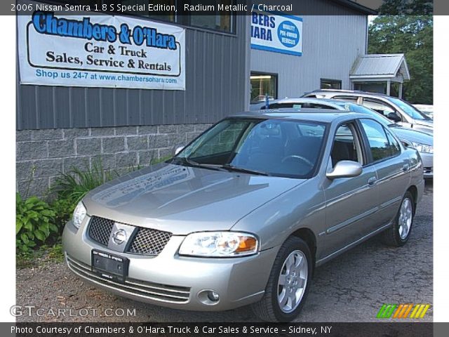 2006 Nissan Sentra 1.8 S Special Edition in Radium Metallic