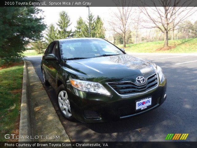 2010 Toyota Camry LE in Spruce Mica