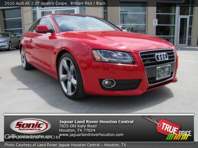 2010 Audi A5 2.0T quattro Coupe in Brilliant Red