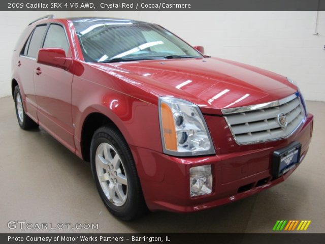 2009 Cadillac SRX 4 V6 AWD in Crystal Red