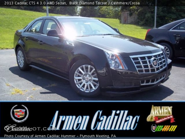 2013 Cadillac CTS 4 3.0 AWD Sedan in Black Diamond Tricoat