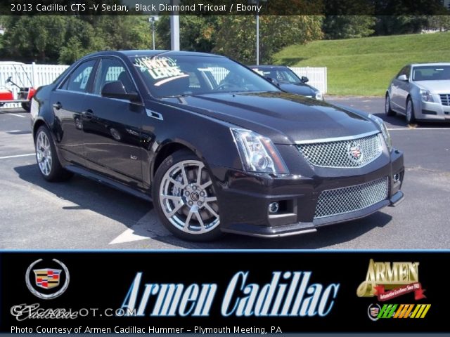 2013 Cadillac CTS -V Sedan in Black Diamond Tricoat