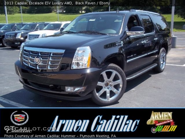 2013 Cadillac Escalade ESV Luxury AWD in Black Raven