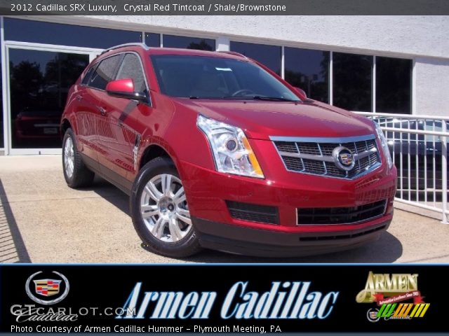 2012 Cadillac SRX Luxury in Crystal Red Tintcoat