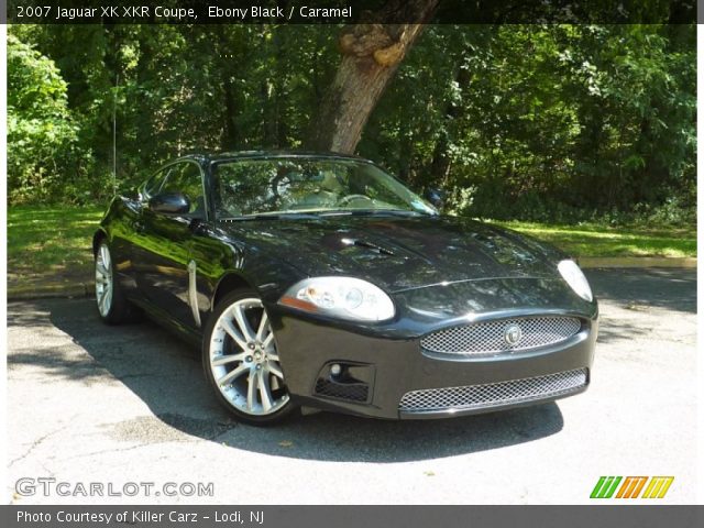 2007 Jaguar XK XKR Coupe in Ebony Black