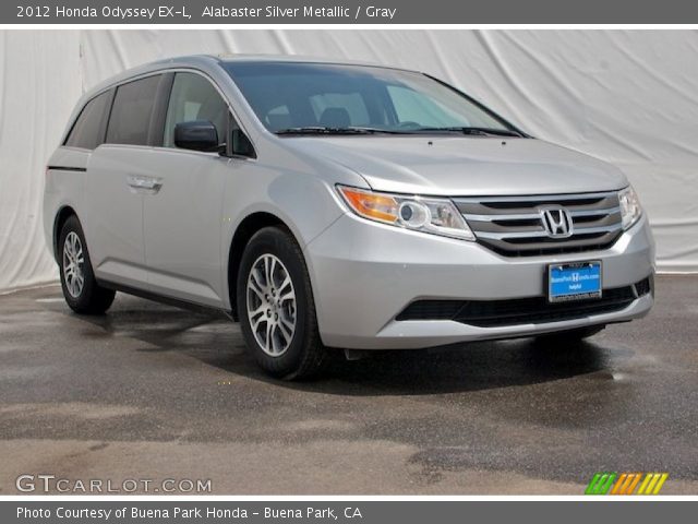 2012 Honda Odyssey EX-L in Alabaster Silver Metallic