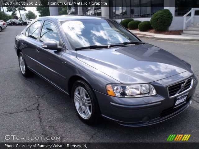 2007 Volvo S60 2.5T in Titanium Gray Metallic