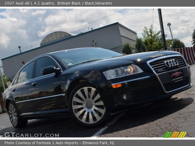 2007 Audi A8 L 4.2 quattro in Brilliant Black