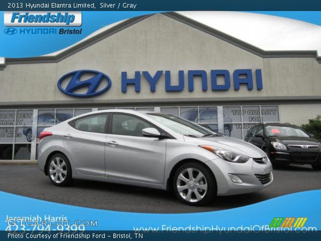 2013 Hyundai Elantra Limited in Silver
