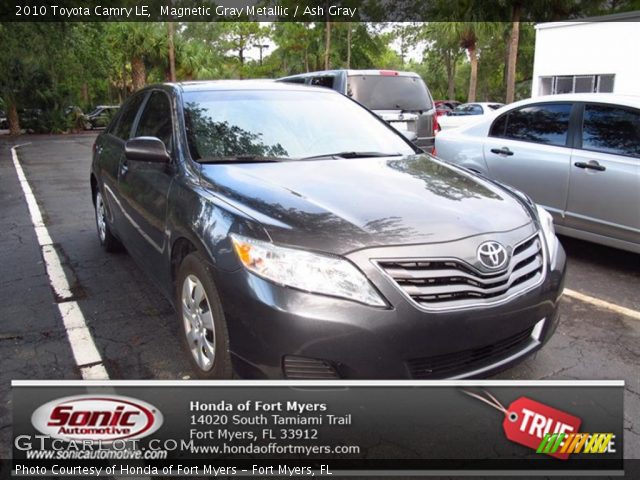 2010 Toyota Camry LE in Magnetic Gray Metallic
