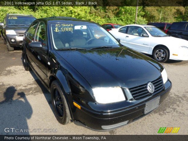 2001 Volkswagen Jetta GLS 1.8T Sedan in Black