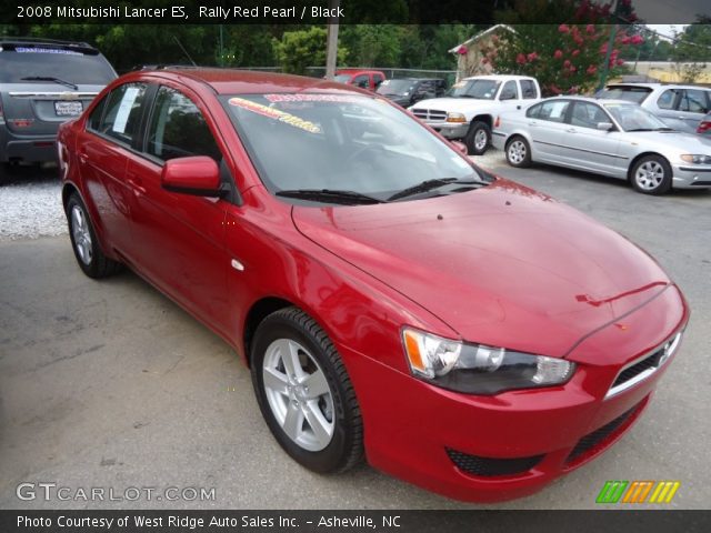 2008 Mitsubishi Lancer ES in Rally Red Pearl