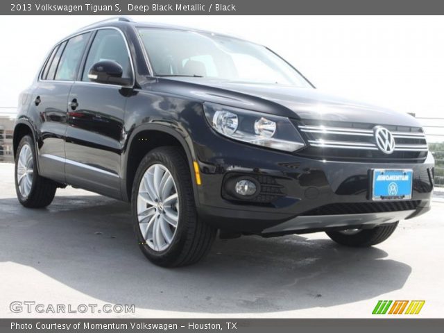 2013 Volkswagen Tiguan S in Deep Black Metallic