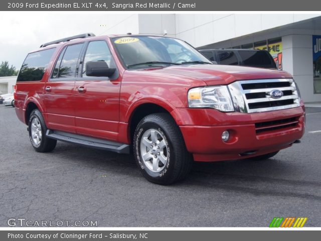 2009 Ford Expedition EL XLT 4x4 in Sangria Red Metallic