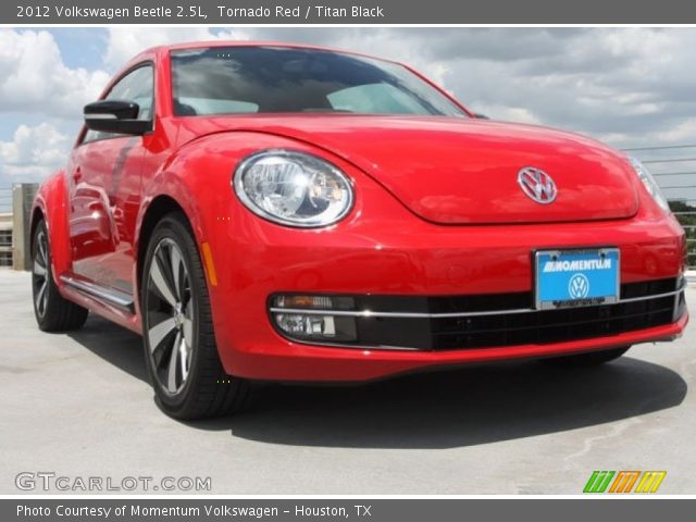 2012 Volkswagen Beetle 2.5L in Tornado Red