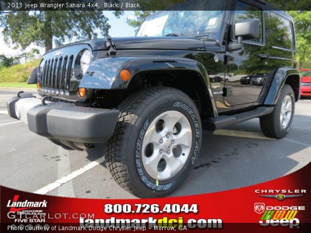 2013 Jeep Wrangler Sahara 4x4 in Black