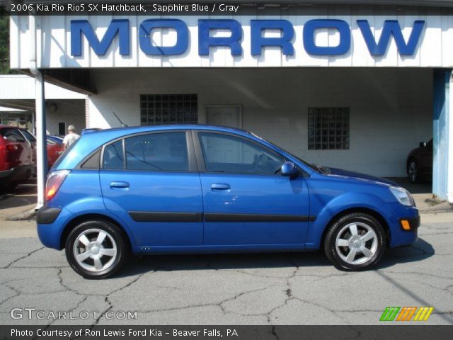 2006 Kia Rio Rio5 SX Hatchback in Sapphire Blue