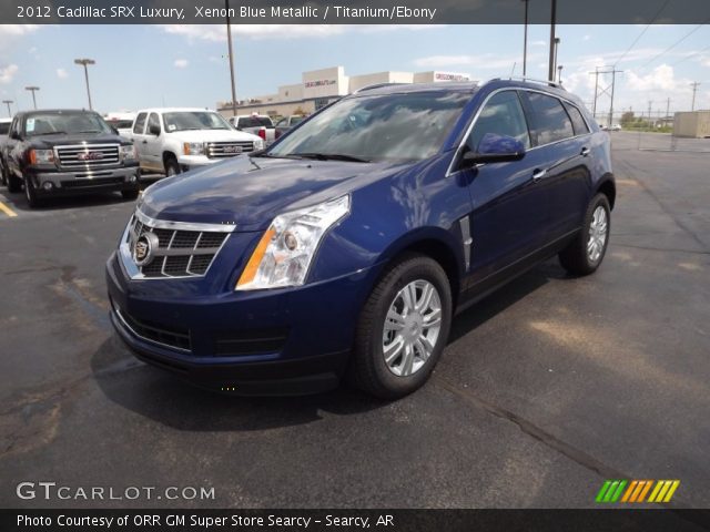 2012 Cadillac SRX Luxury in Xenon Blue Metallic