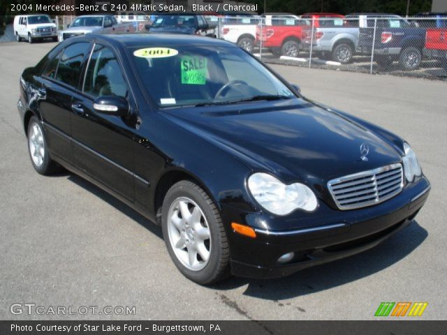 2004 Mercedes-Benz C 240 4Matic Sedan in Black