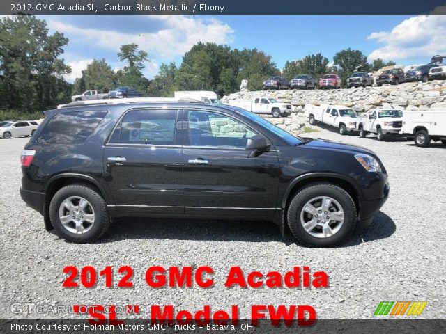 2012 GMC Acadia SL in Carbon Black Metallic