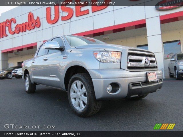 2010 Toyota Tundra CrewMax in Silver Sky Metallic