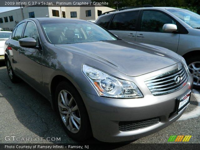 2009 Infiniti G 37 x Sedan in Platinum Graphite