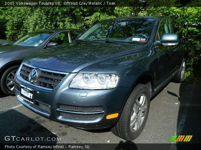 2005 Volkswagen Touareg V8 in Offroad Grey Metallic