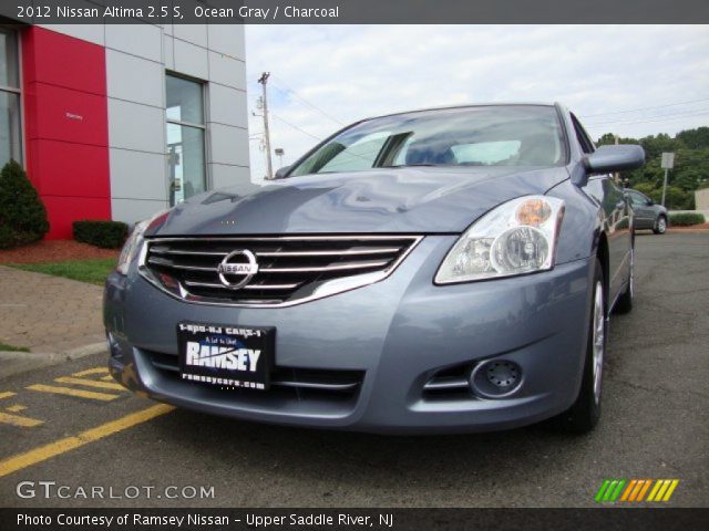 2012 Nissan Altima 2.5 S in Ocean Gray