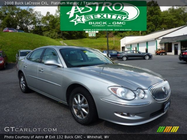 2008 Buick LaCrosse CXL in Platinum Metallic