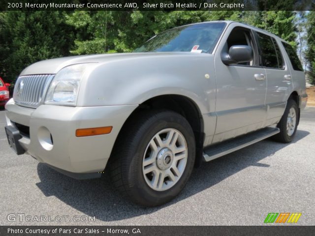 2003 Mercury Mountaineer Convenience AWD in Silver Birch Metallic