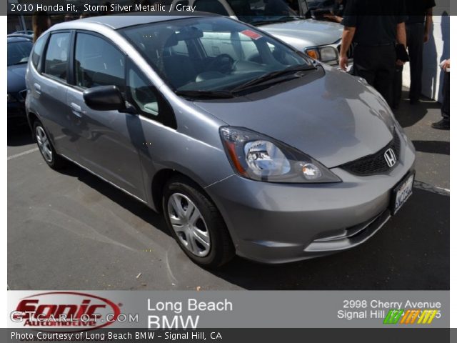 2010 Honda Fit  in Storm Silver Metallic