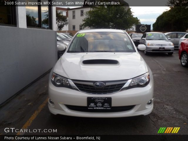 2008 Subaru Impreza WRX Sedan in Satin White Pearl