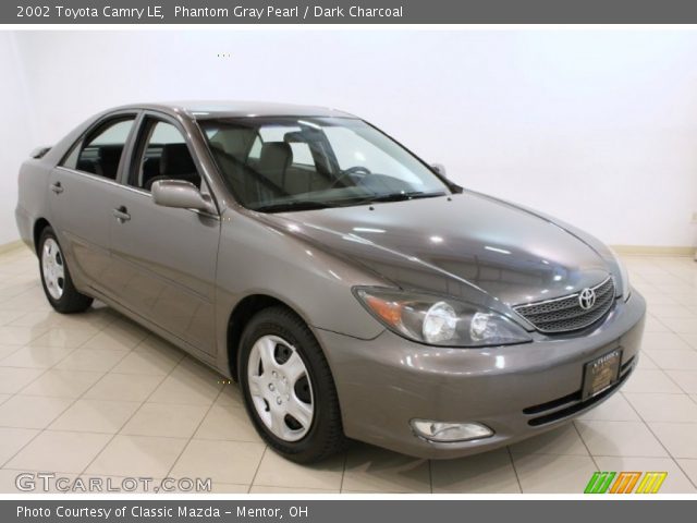 2002 Toyota Camry LE in Phantom Gray Pearl