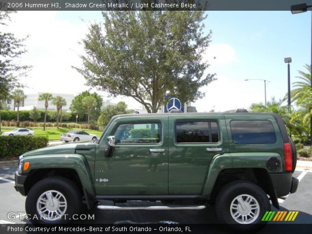 2006 Hummer H3  in Shadow Green Metallic